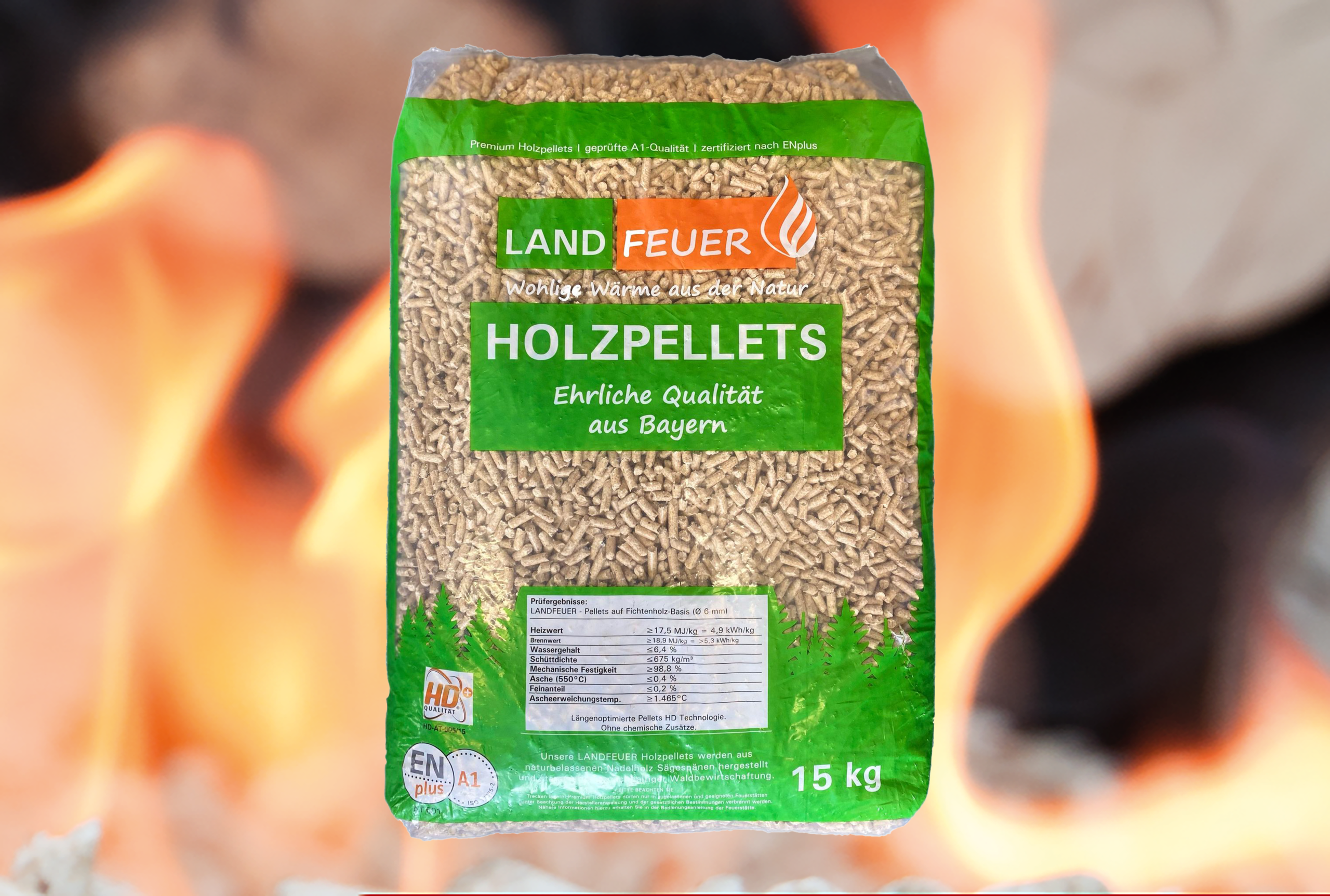 Landfeuer Holzpellets Homepage